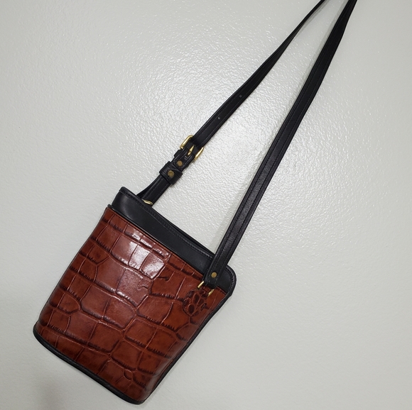 Vintage Croscodile Leather Bag - Picture 2 of 5